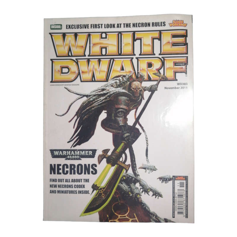 2011 White Dwarf Issue Number 383 November 2011 Magazine Softcover