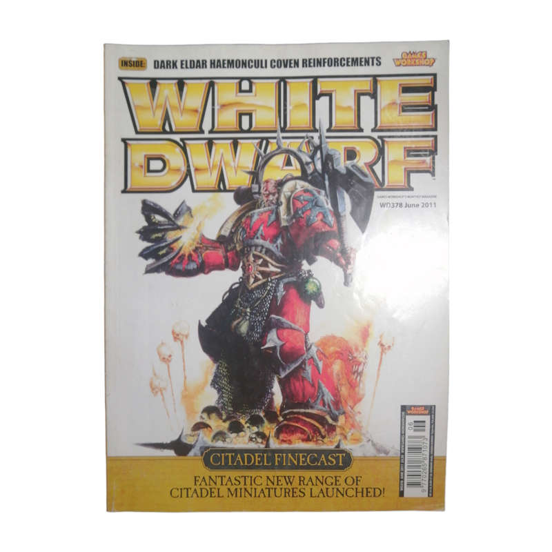 2011 White Dwarf Issue Number 378 June 2011 Magazine Softcover