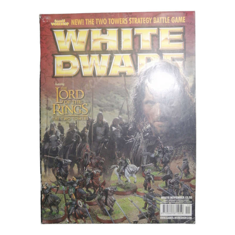 2002 White Dwarf Issue Number 275 November 2002 Magazine Softcover