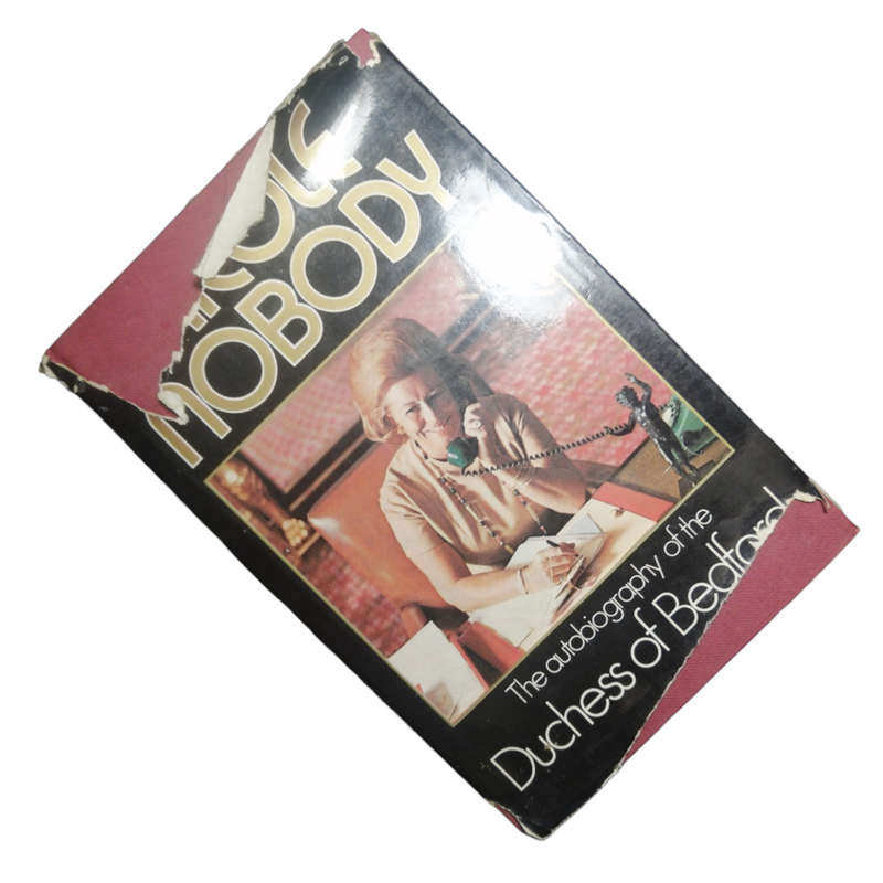 1974 Nicole Nobody- The Autobiography Of The Duchess Of Bedford by Nicole Russel Hardcover w/ Dustja