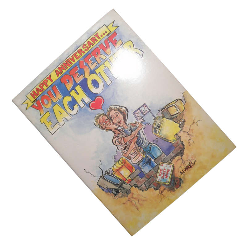 1989 Happy Anniversary You Deserve Each Other by Arthur Goldstuck Softcover