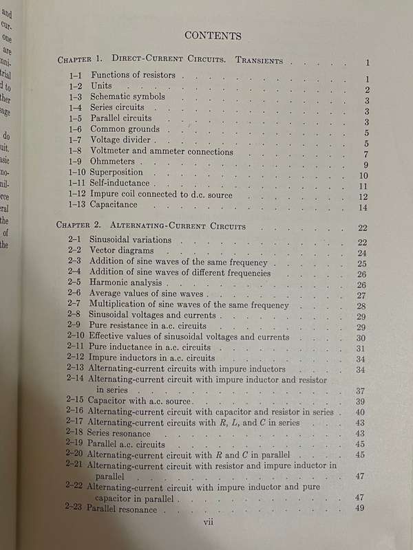 1959 Fundamentals Of Electronics by F. H. Mitchell Hardcover w/o Dustjacket