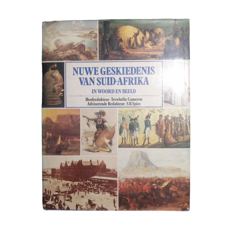1986 Nuwe Geskiedenis Van Suid-Afrika In Woord En Beeld by Trewhella Cameron Hardcover w/ Dustjacket