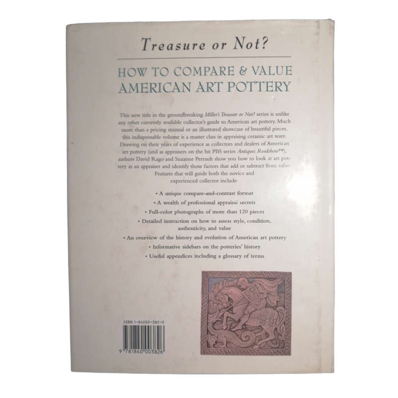 2001 How To Compare And Value American Art Pottery Hardcover w/ Dustjacket