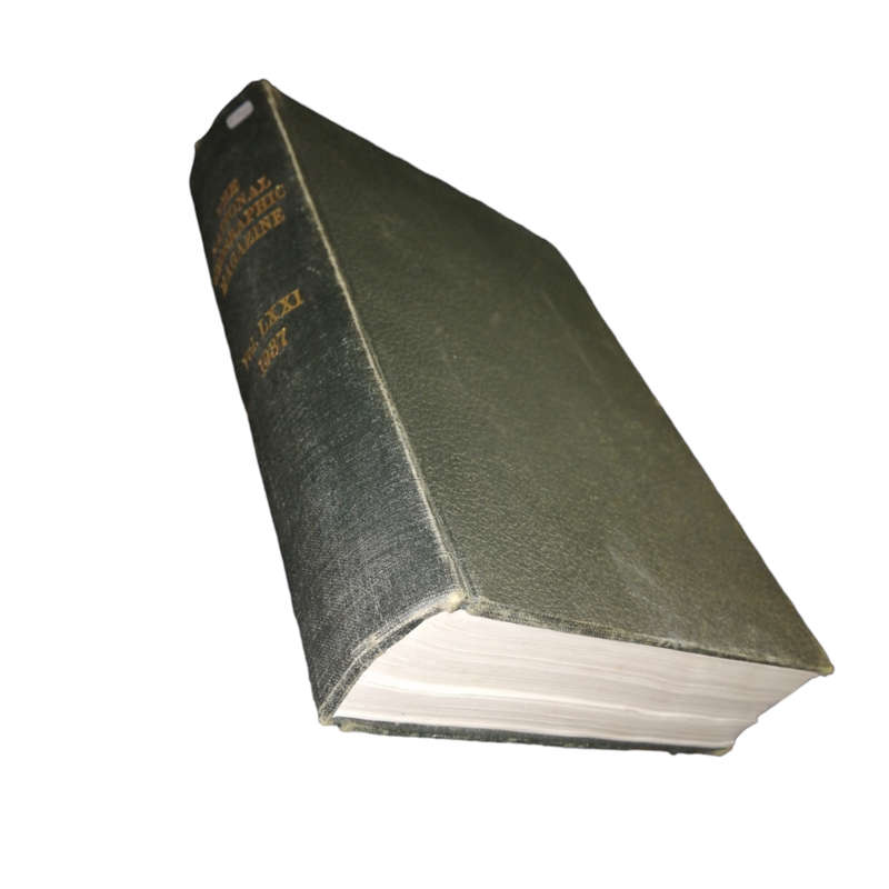 1937 The National Geographic Magazine Volume 71- January - June 1937 Hardcover w/o Dustjacket