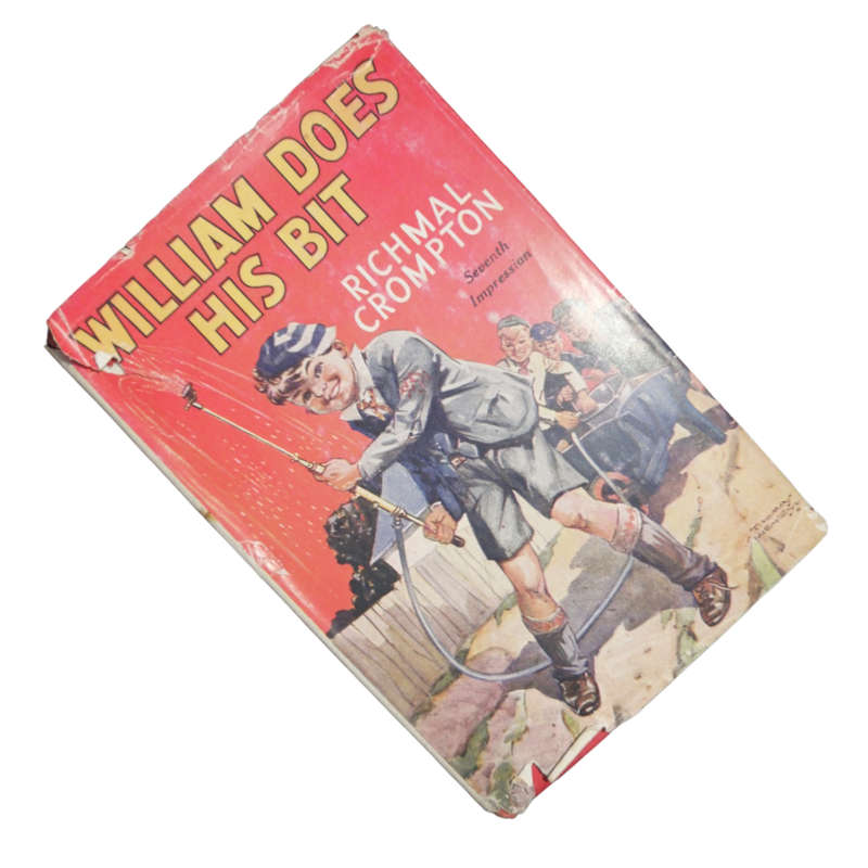 1952 William Does His Bit by Richmal Crompton Hardcover w/Dustjacket