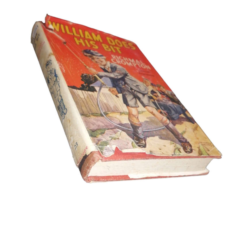 1952 William Does His Bit by Richmal Crompton Hardcover w/Dustjacket
