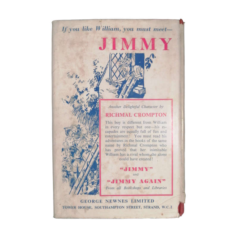 1952 William Does His Bit by Richmal Crompton Hardcover w/Dustjacket