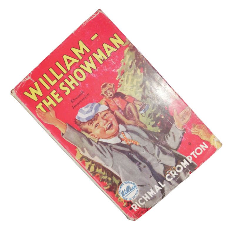 1952 William - The Showman by Richmal Crompton Hardcover w/Dustjacket
