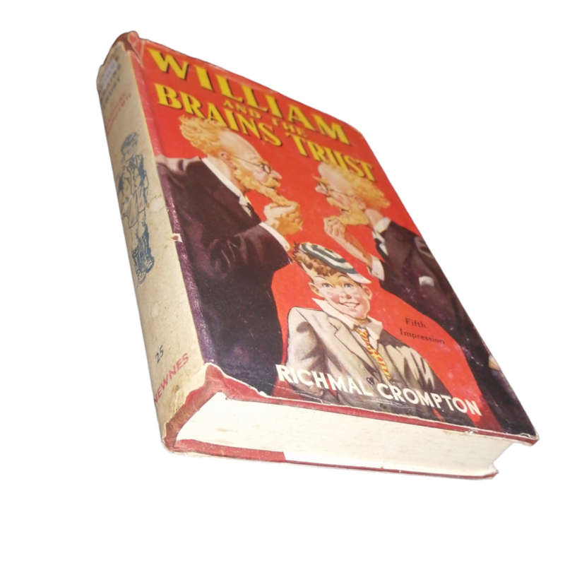 1952 William And The Brains Trust by Richmal Crompton Hardcover w/Dustjacket
