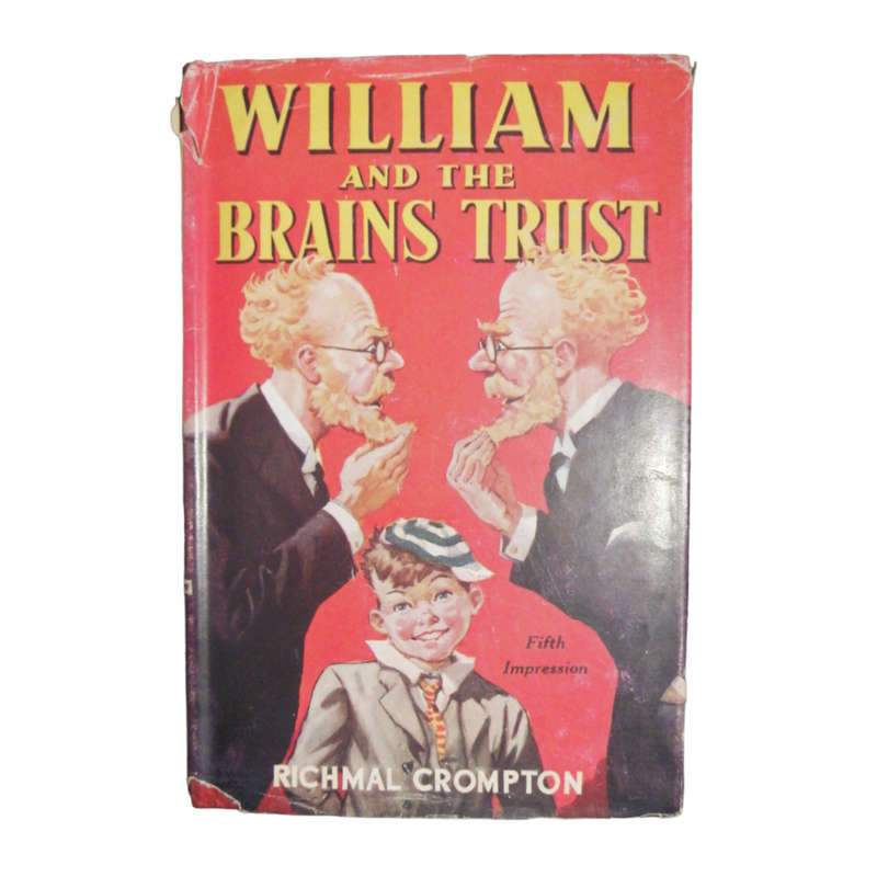 1952 William And The Brains Trust by Richmal Crompton Hardcover w/Dustjacket