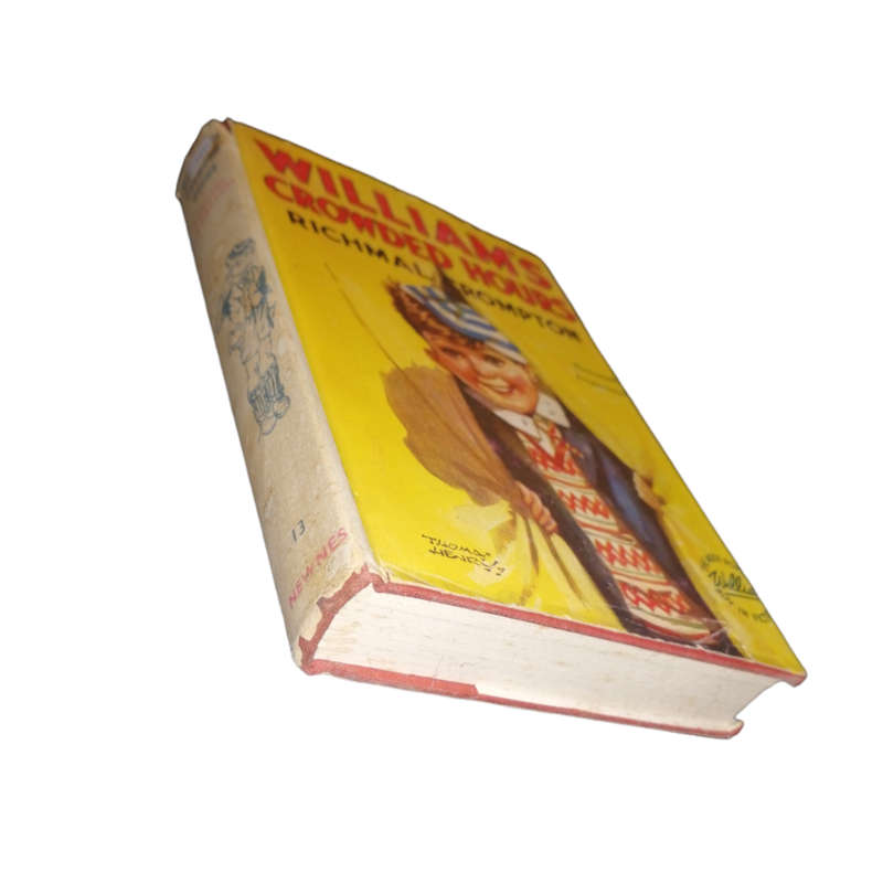 1951 William`s Crowded Hours by Richmal Crompton Hardcover w/Dustjacket