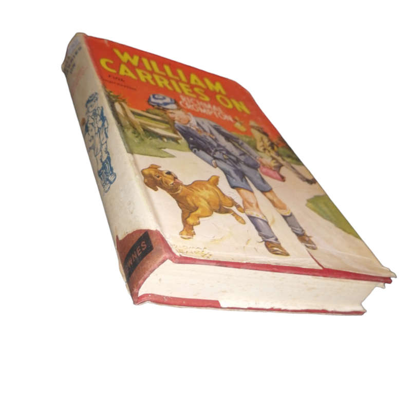 1952 William Carries On by Richmal Crompton Hardcover w/Dustjacket