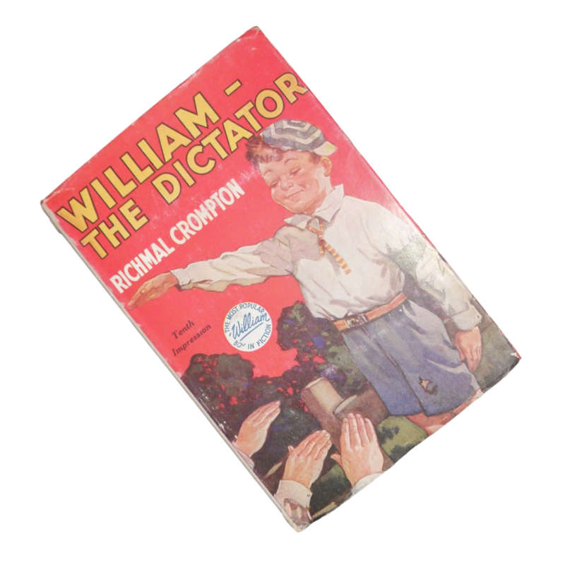 1952 William - The Dictator by Richmal Crompton Hardcover w/Dustjacket