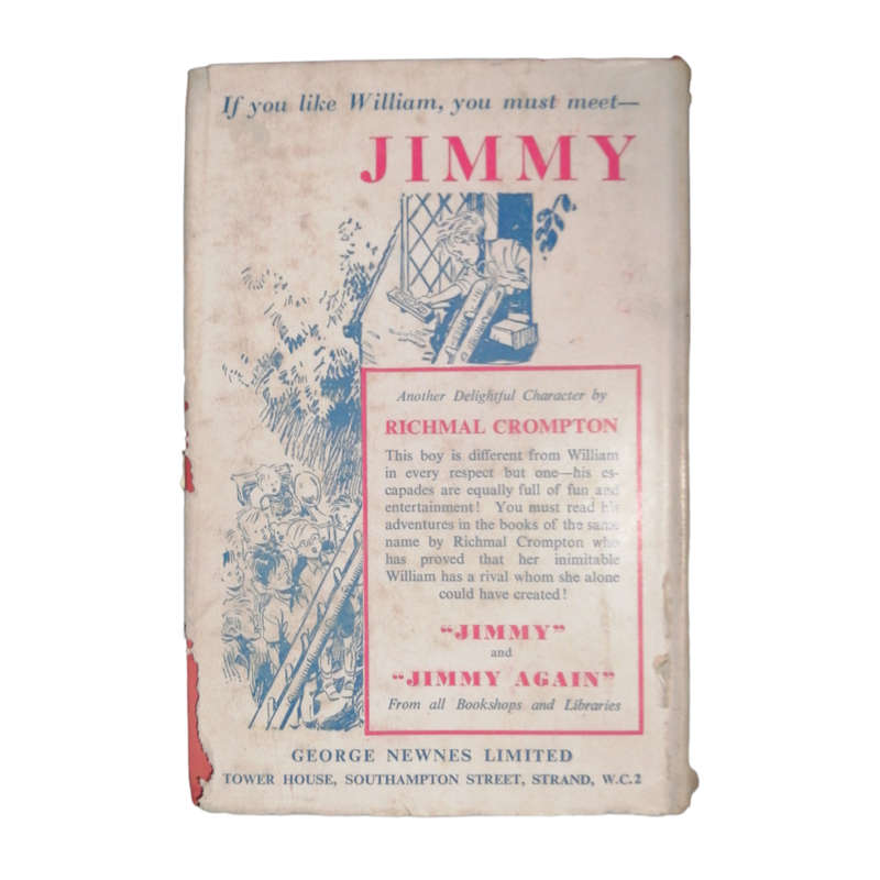 1952 William - The Dictator by Richmal Crompton Hardcover w/Dustjacket