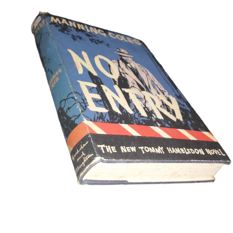 1958 No Entry by Manning Coles Hardcover w/Dustjacket