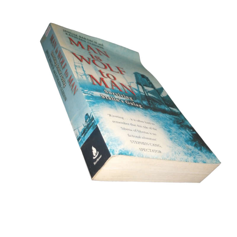 1999 Man Is Wolf To Man by Janusz Bardach and Kathleen Gleeson Softcover
