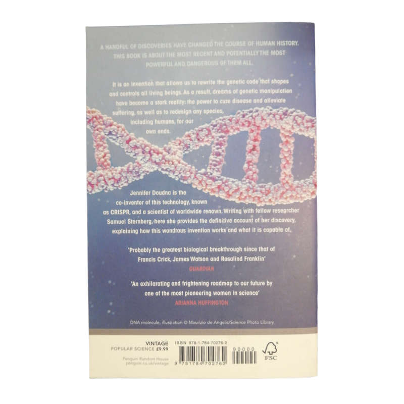 2018 A Crack In Creation by Jennifer Doudna and Samuel Sternberg Softcover