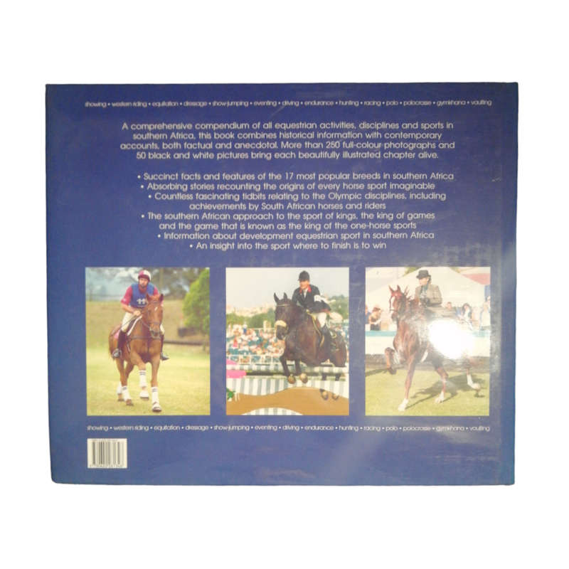 2001 The Sporting Horse In Southern Africa by Penny Swift and Janek Szymanowski Hardcover w/Dustjack