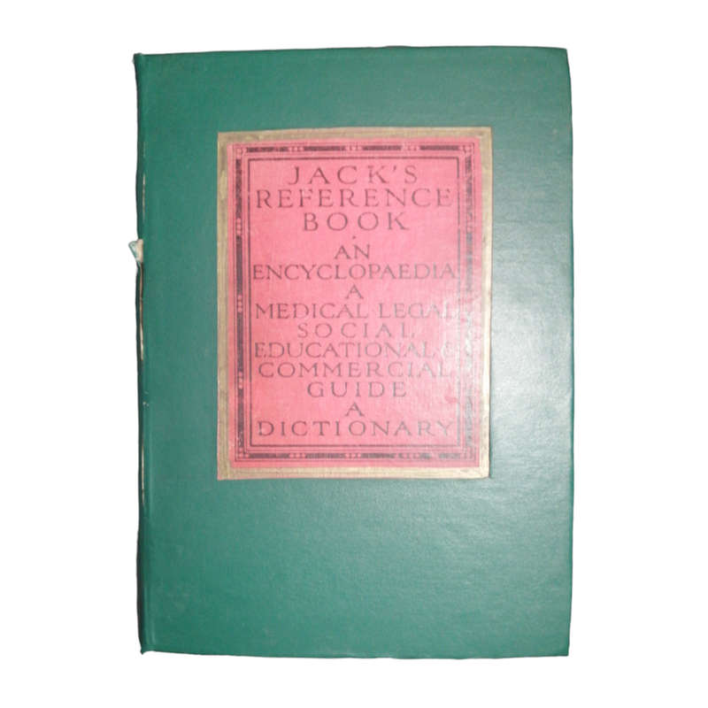 Jack`s Reference Book For Home And Office Hardcover w/o Dustjacket