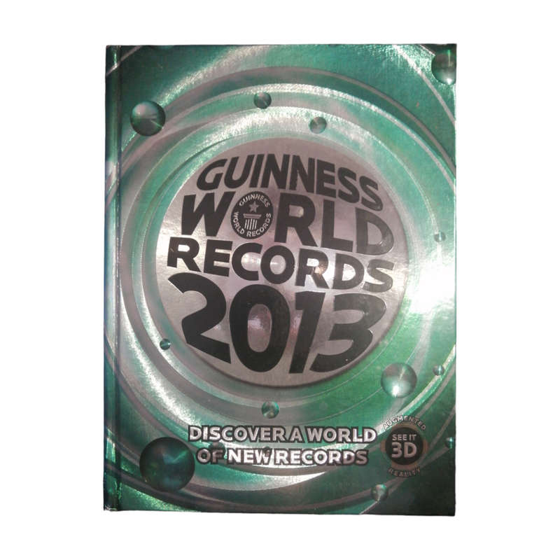 2012 Guinness World Records 2013 Hardcover w/o Dustjacket