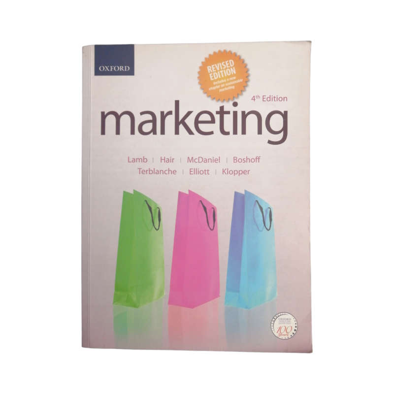 2015 Marketing by Charles W. Lamb, Joseph F. Hair, Carl McDaniel, Christo Boshoff, Nic Terblanche, R