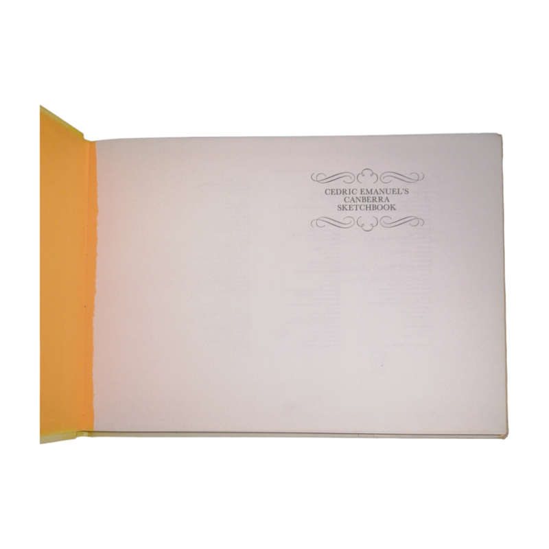 1976 Cedric Emanuel`s Canberra Sketchbook by Cedric Emanuel and Dale Roberts Hardcover w/Dustjacket