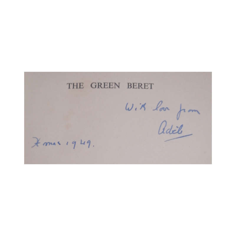 1949 The Green Beret by Hilary St. George Saunders Hardcover w/Dustjacket