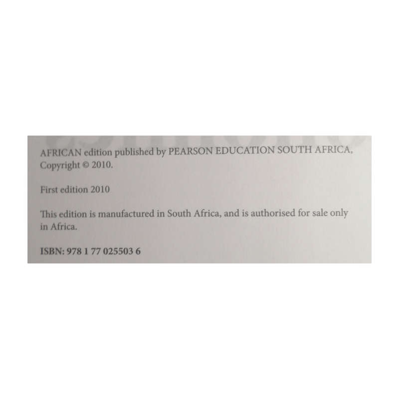 2010 Global And Southern African Perspectives- Economics by Michael Parkin First Edition Softcover
