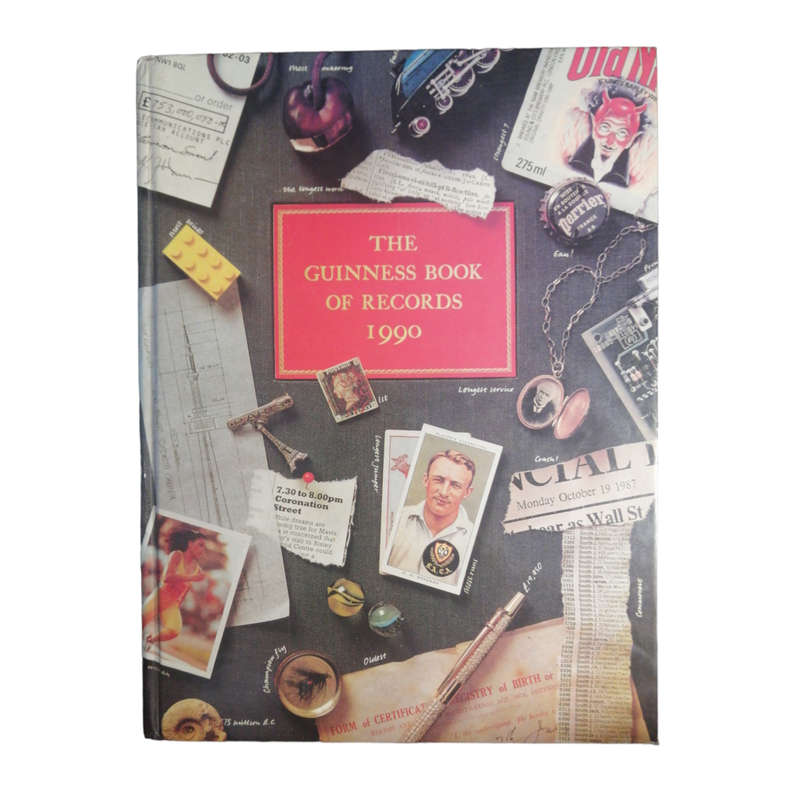 1989 The Guinness Book Of Records 1990 Hardcover w/o Dustjacket