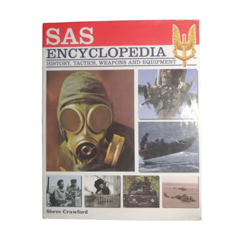1996 SAS Encyclopedia by Steve Crawford Hardcover w/Dustjacket