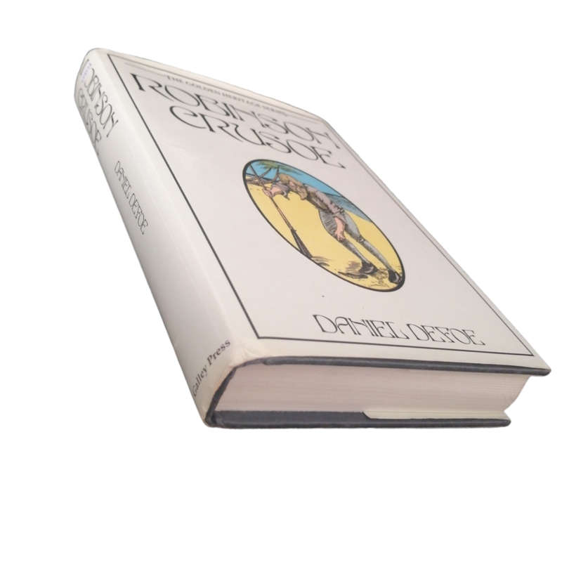 1987 Robinson Crusoe by Daniel Defoe Hardcover w/Dustjacket