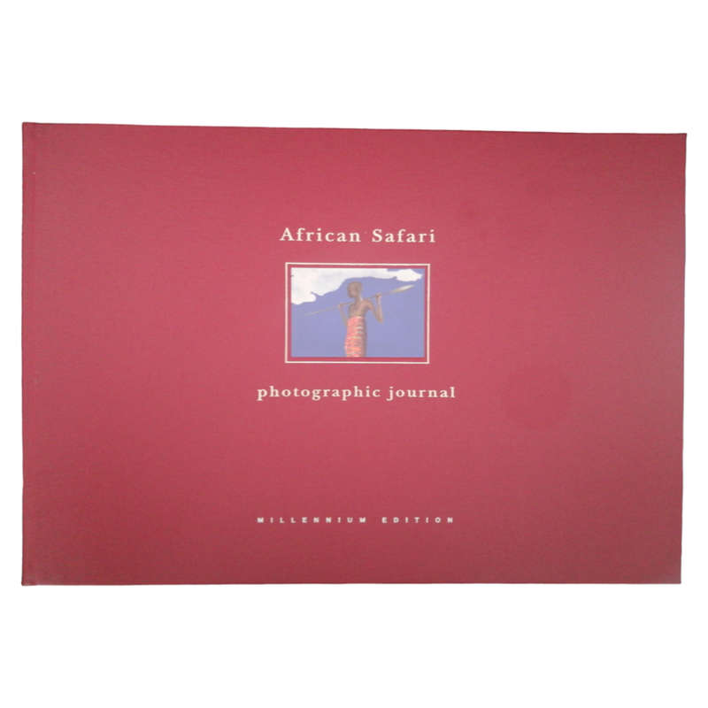 1999 African Safari- Photographic Journal Millennium Edition Hardcover w/o Dustjacket