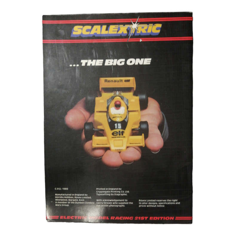 1980 Scalextric Electric Model Racing 21st Edition Softcover
