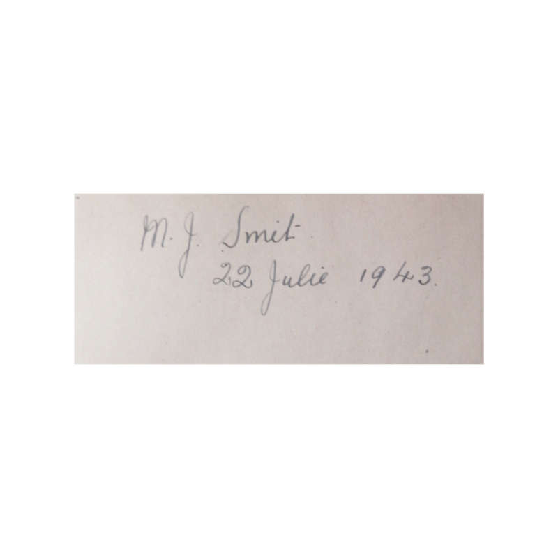 1944 Generaal J. B. M. Hertzog by C. M. Van Den Heever Hardcover w/o Dustjacket