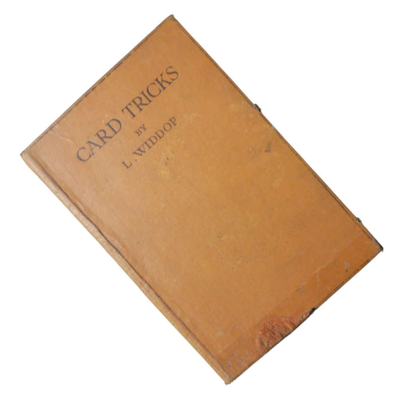 1932 Card Tricks by L. Widdop Hardcover w/o Dustjacket