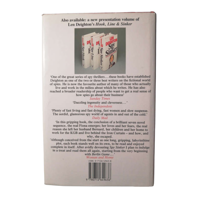 1991 Mamista by Len Deighton Hardcover w/Dustjacket