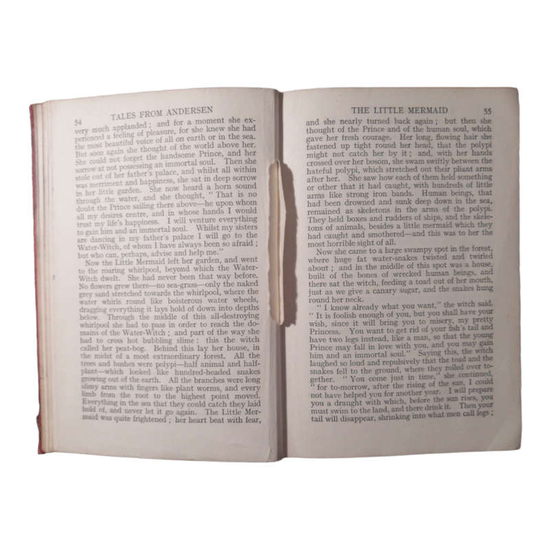 1925 Tales From Hans Christian Andersen And The Brothers Grimm Hardcover w/o Dustjacket