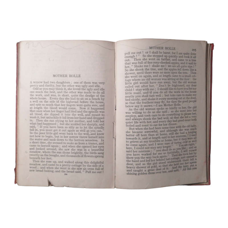 1925 Tales From Hans Christian Andersen And The Brothers Grimm Hardcover w/o Dustjacket
