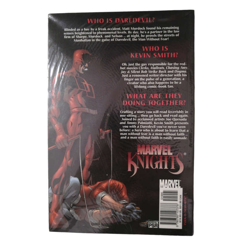 1999 Daredevil- The Man Without Fear by Kevin Smith Softcover