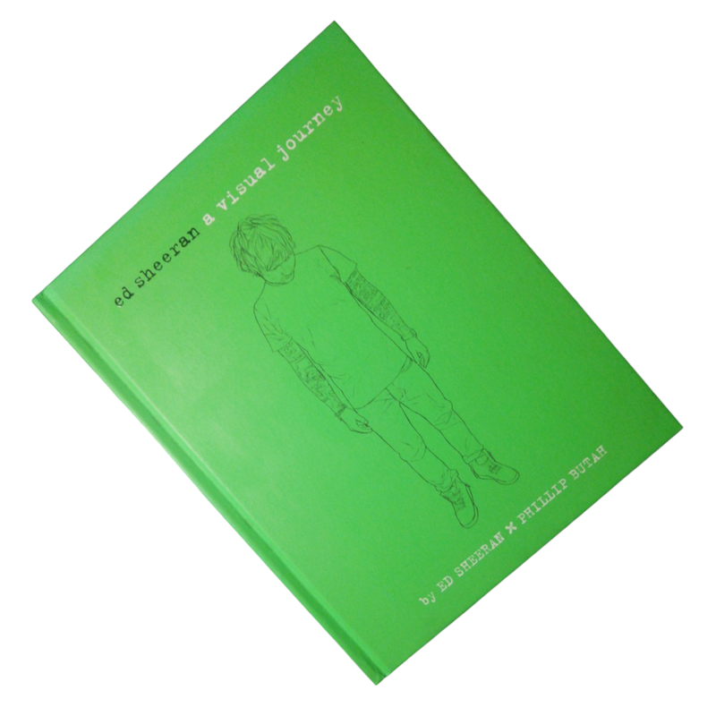 2014 Ed Sheeran- A Visual Journey by Ed Sheeran and Phillip Butah Hardcover w/o Dustjacket