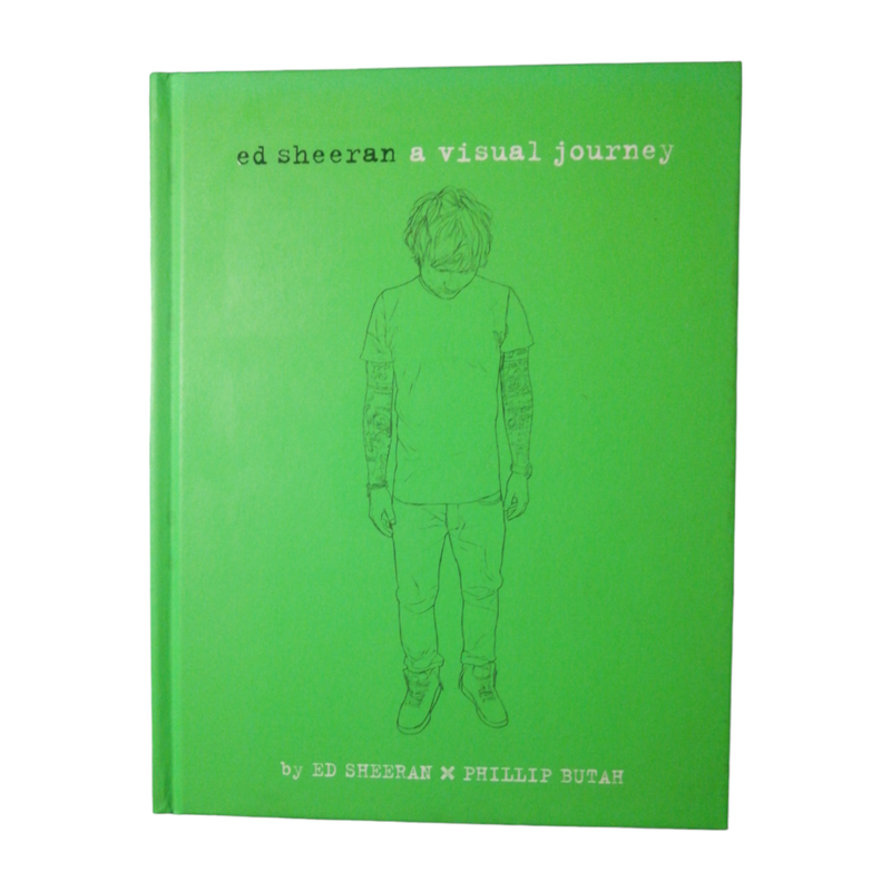 2014 Ed Sheeran- A Visual Journey by Ed Sheeran and Phillip Butah Hardcover w/o Dustjacket