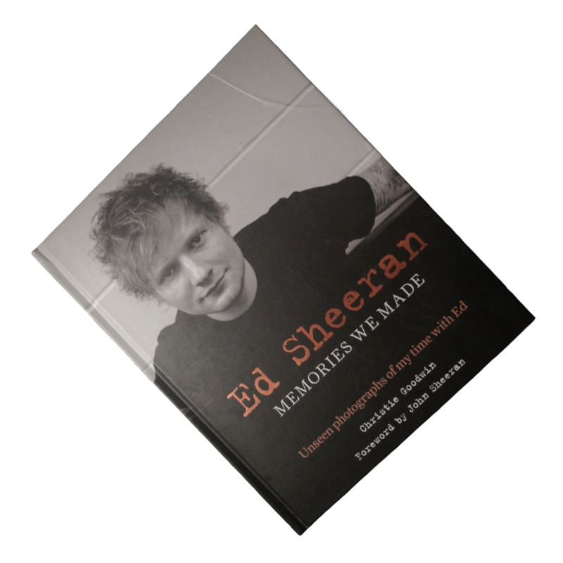2018 Ed Sheeran- Memories We Made by Christie Goodwin Hardcover w/o Dustjacket