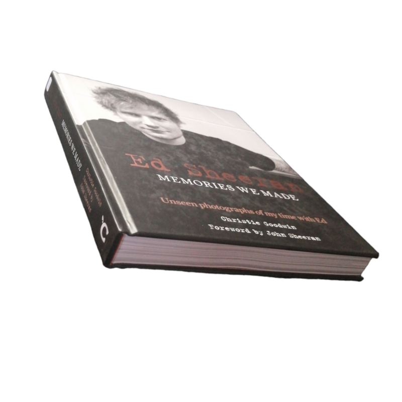 2018 Ed Sheeran- Memories We Made by Christie Goodwin Hardcover w/o Dustjacket