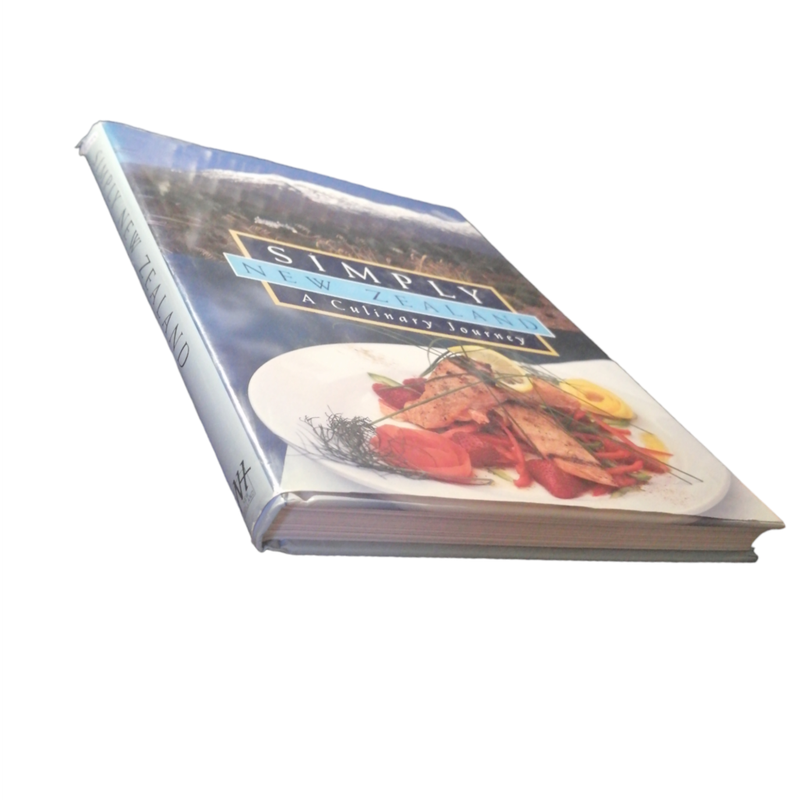 1999 Simply New Zealand- A Culinary Journey by Ian Baker Hardcover w/Dustjacket