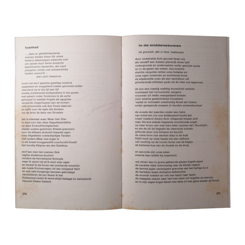 1974 Verzamelde Gedichten by Lucebert 2 Book Boxset Softcover
