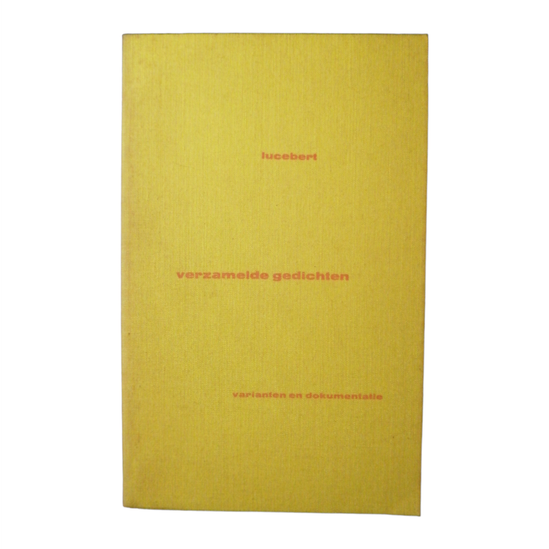 1974 Verzamelde Gedichten by Lucebert 2 Book Boxset Softcover