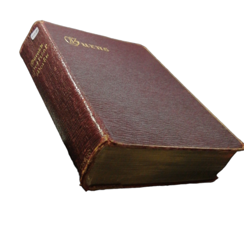 1912 The Poetical Works Of Robert Burns by J. Logie Robertson Hardcover w/o Dustjacket