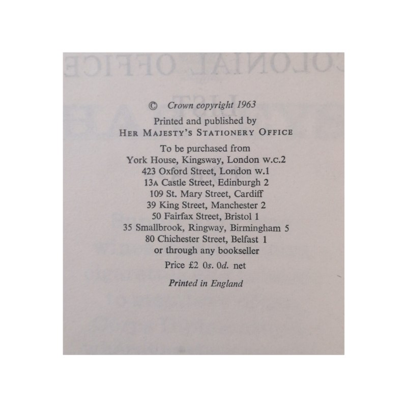 1963 The Colonial Office List Hardcover w/o Dustjacket