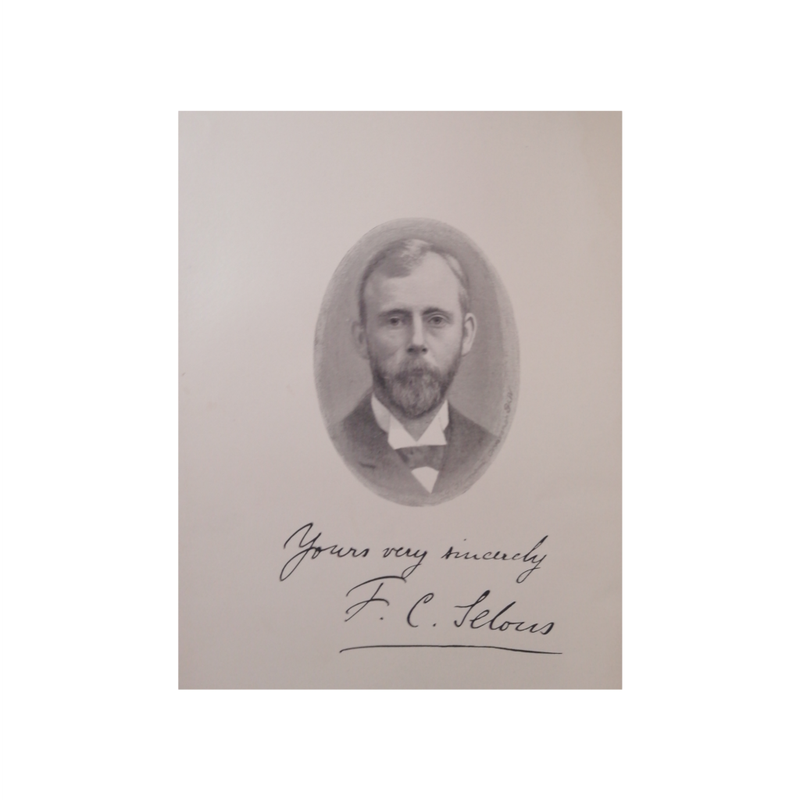 1893 First Edition Signed by Author Travel And Adventure In South East Africa by F. C. Selous Hardco
